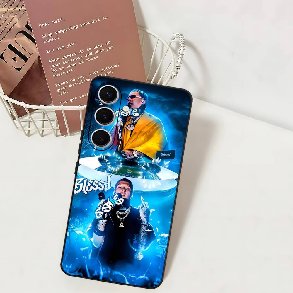 

Blessd Cantante Rapper Phone Case For Samsung S 24 Fe 25 Ultra Plus 20 Lite 21 30 22 23 24 22 Ultra 5G Fundas Samsung S23 ULTRA 5G