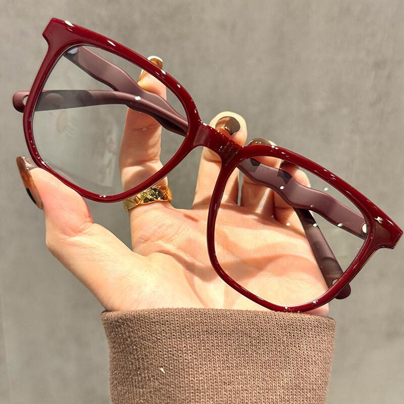 

Fashion Unisex Square Reading Glasses Anti Blue Light Optical Eyeglasses Women s Blue Filter Glasses Lentes Custom Prescription Original Lenses красный