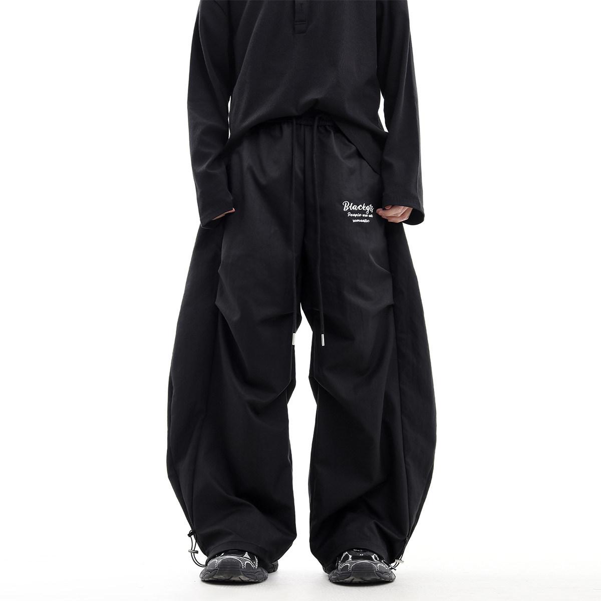 Women s American Retro Wide-Leg Paratrooper Pants Small