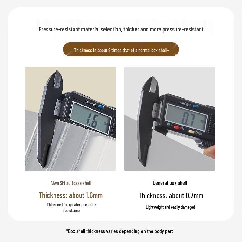 Ai Huashi Hardside Spinner Luggage with TSA Lock