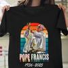 100% Cotton TOPS UNISEX TEES MENS WOMENS RIP Pope Francis, Thank You Father Memorial Tribute 1936-2025 Shirt