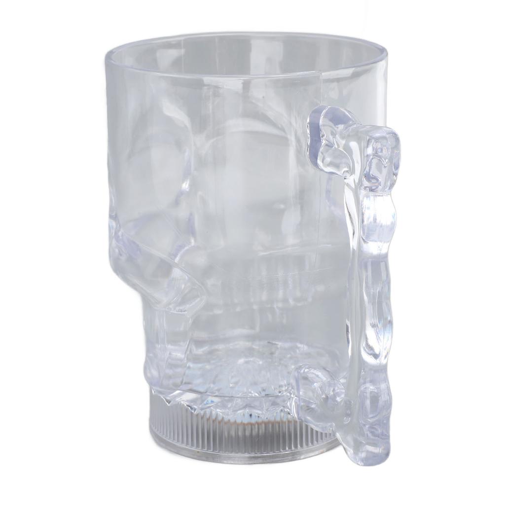20oz Light Up Skull Mug LED ABS Colorful Lights 50mAh Skull Halloween Cups for Halloween Event