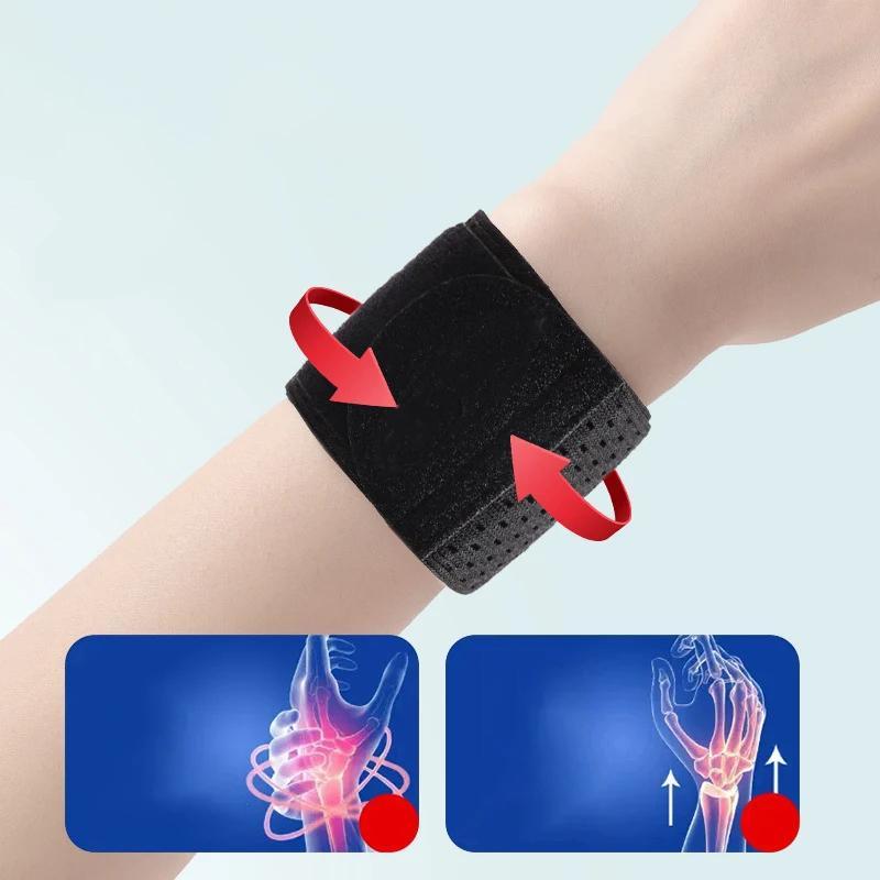 Justerbara handledsband Handledsstöd Artrit Stukning Handledsskydd Sport Fitness Kompressionshandledsband Karpaltunnel