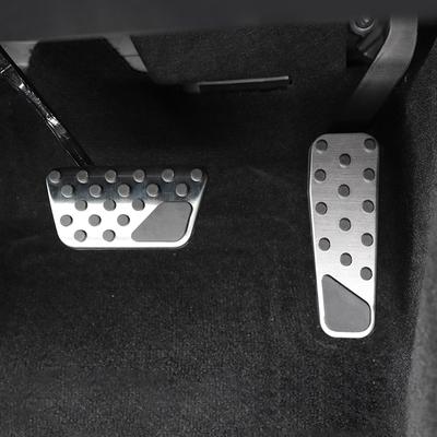 For Dodge Challenger Charger Stainless Car Accelerator Gas Brake Pedal Clutch Pedals Cover For Chrysler 300/300C Accessories