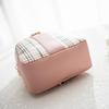 Women'S Fashion Backpack, Plaid Color-Block Small Backpack, Fresh Style Bow Casual Bag