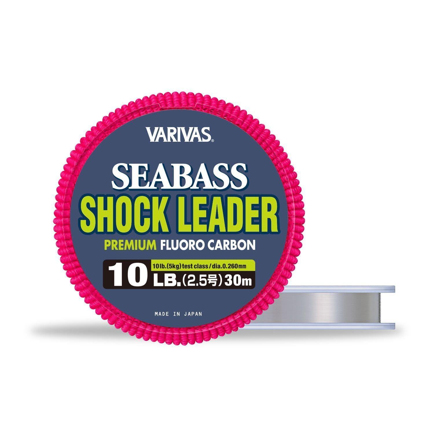 Used MORRIS Shock Leader Varivas Seabass Fluorocarbon 30m 5kg 10lb Natural
