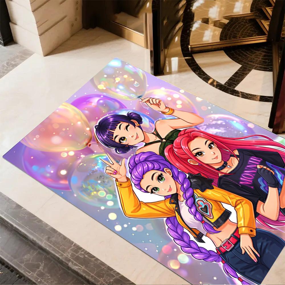 Colorful Bubbles Friendship Carpet Perfect for Outdoor Decorate Room Hallway Study Room Anti-slip Rug Office Home Decor Wedding Party Gift