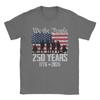 Flag Vintage 250 Years American 1776 2026 250th Usa Birthday Cotton TShirt For Couple Beach Y2k Fun TShirts Novelty Tee Shirt