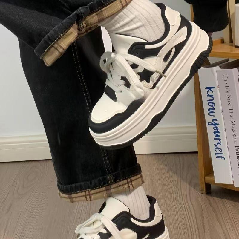 Star women's shoes little white shoes women's 2025 spring and autumn new student versatile casual platform breathable board shoes original trendy shoe