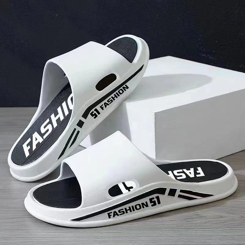 Damen Schwarze Vielseitige Dicksohlige Flache Sommer-Sandalen - Modische, Bequeme und Weichsohlige Slipper