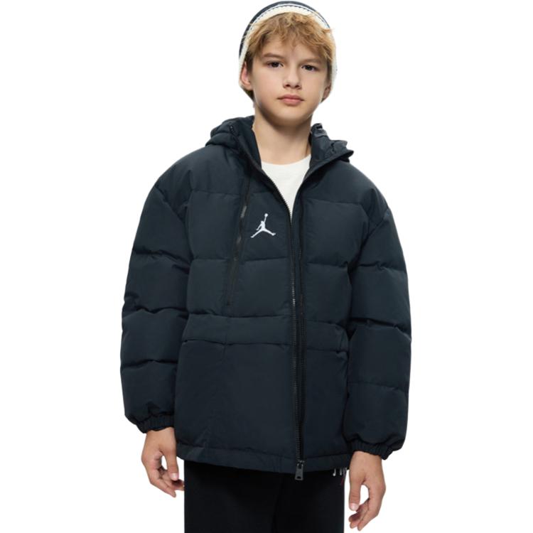 Jacket Jordan Down Jacket Teenagers Jet Black