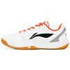 Li Ning Light Feather Abriebfeste Low-Top Badminton-Schuhe Unisex Weiß Schwarz AYTT023-3