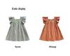 2026 Summer Korean Smocked Puff Sleeve Girls' Cotton Dress