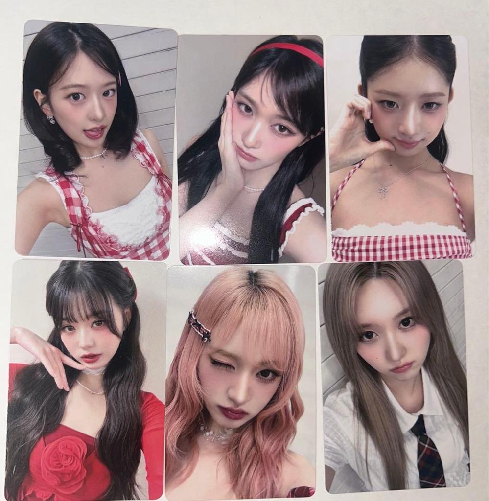 [USED] IVE Secret Tokyo Trading Card Complete Set of 6