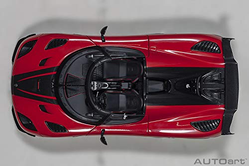 AUTOart 1/18 Scale Koenigsegg Agera RS Red/Carbon Black Finished Product 79022