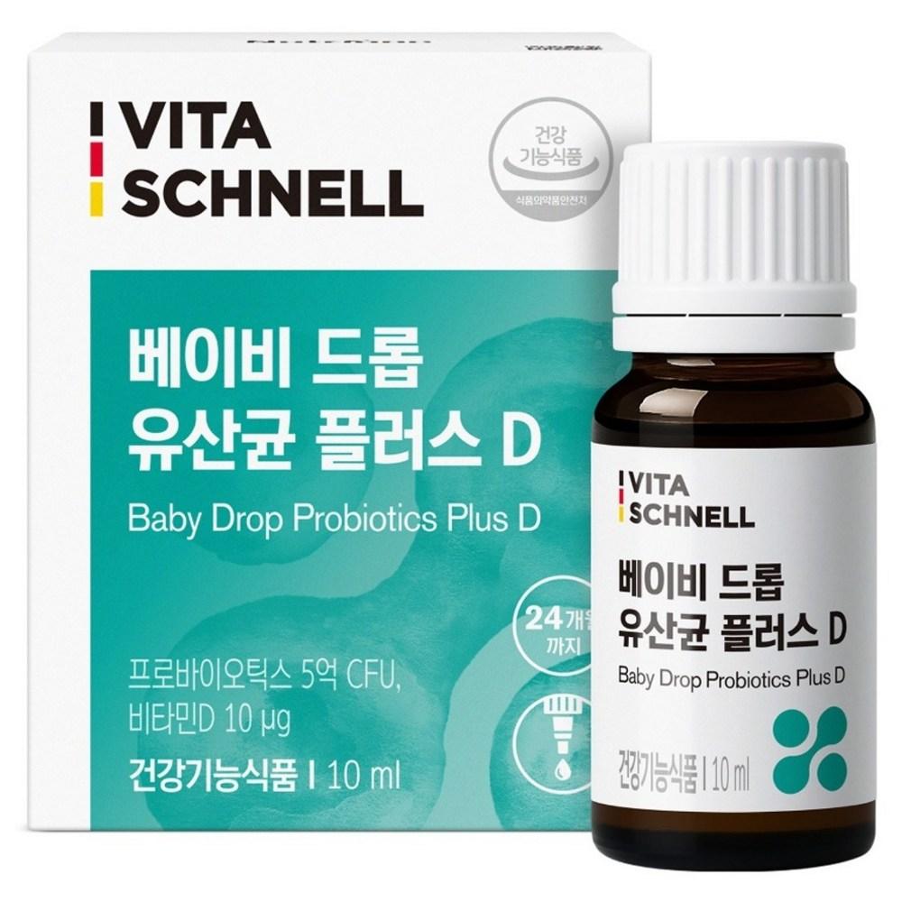 VitaSchnell Baby Drops Probiotics Plus D 1 pcs 10ml