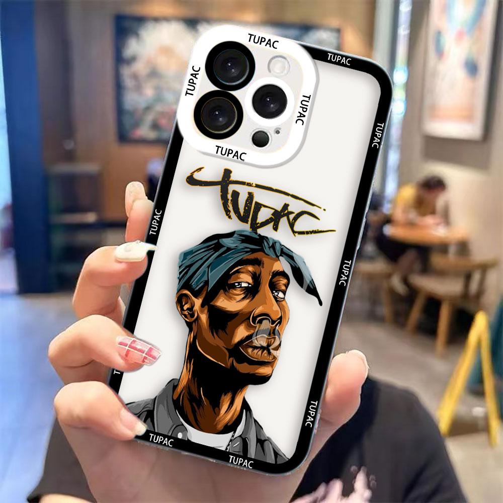 

Rapper 2Pac Tupac Clear Phone Case For Realme 15 5 6 7 7I 8 8I 9 9I 10 11 12 NOTE 70 C75 C71 C67 C65 C55 C53 C35 C33 C30 Cover REALME 15PRO5G