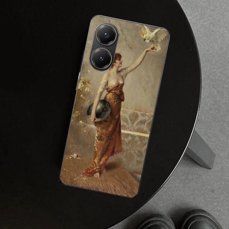 

Paint Art Renaissance Phone Case Cover for Xiaomi Poco X6 X5 X7 Pro F7 Ultra Redmi 15C 15 13C 13 12C 12 10C 10 10A 9C 9A 9T 9 Co Redmi 10 5G