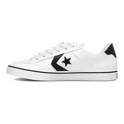 Tobin Versatile Casual Lightweight Comfortable Slip-Resistant Durable Low-Top Skate Shoes Unisex Sneakers White A01778C