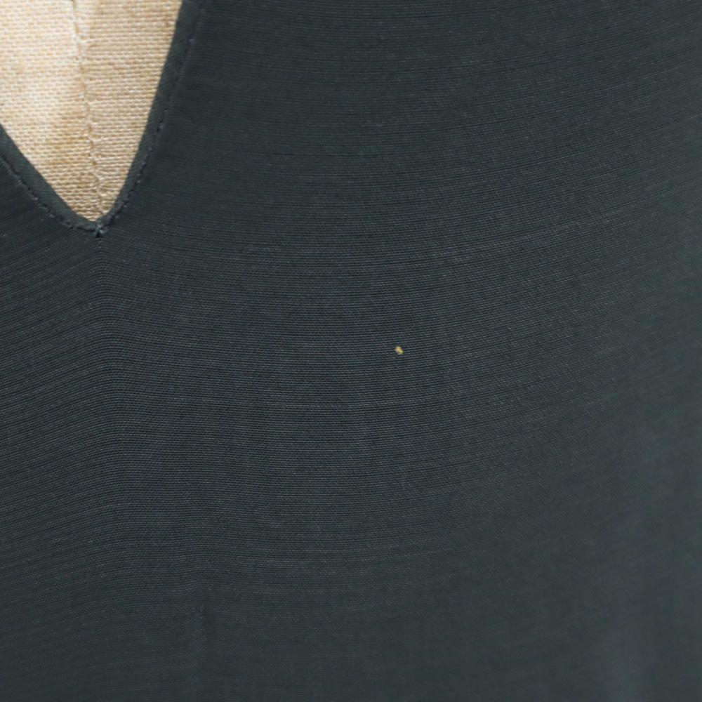 Marni Made In Italy Short Sleeve Long Dress 40 Black French Sleeve Women Used