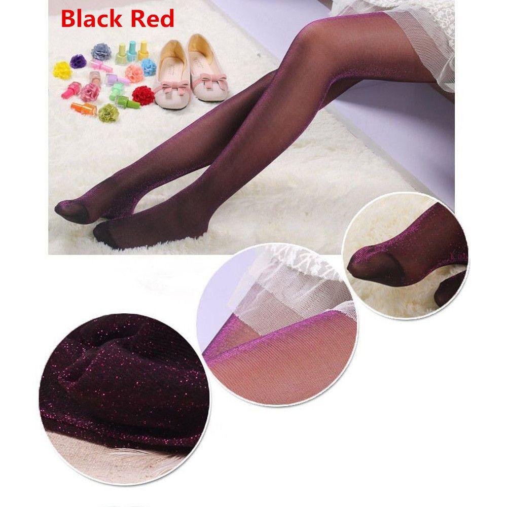 Silver Night Party Sparkle Pantyhose Glitter Stockings Shiny Tights