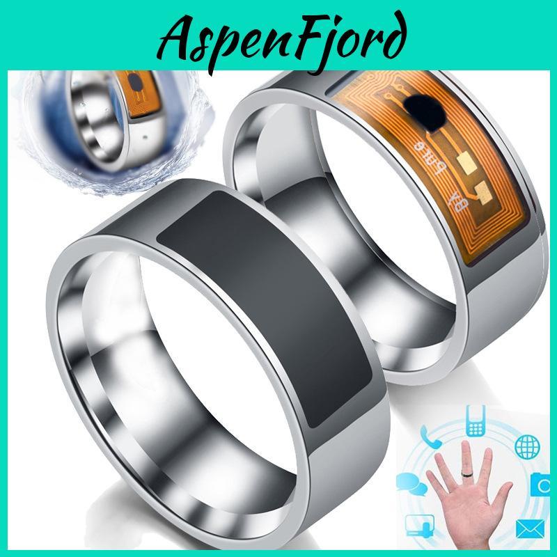 NFC Smart Ring Edelstahl Tragbarer Schmuck für Männer und Frauen