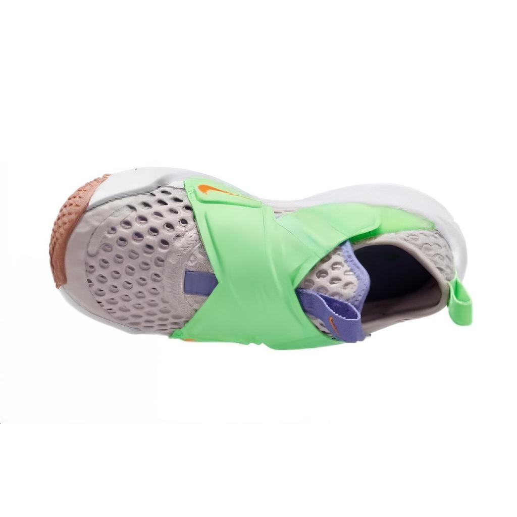 Nike Flex Advance Comfortable Flexible Slip-Resistant Durable Breathable Low-Top Casual Shoes Kids sneaker Gray Green White DC9370-013