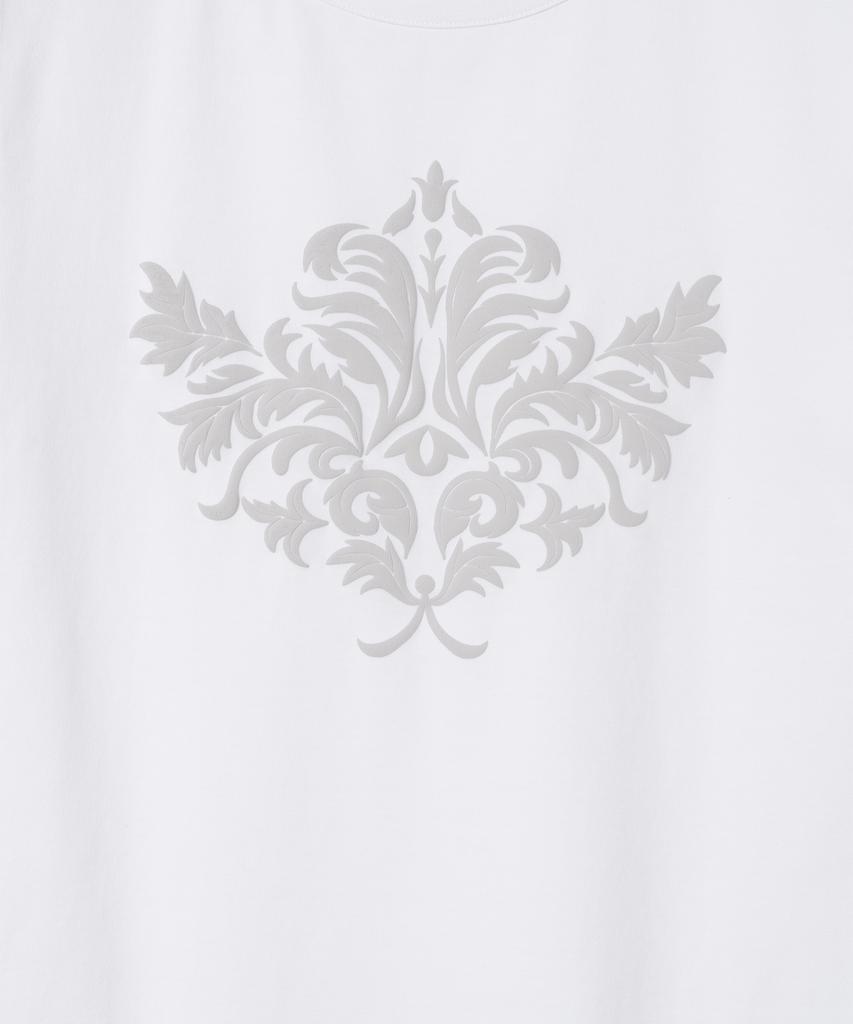 MILLO WOMEN Motif Short Sleeve T-Shirt [White]