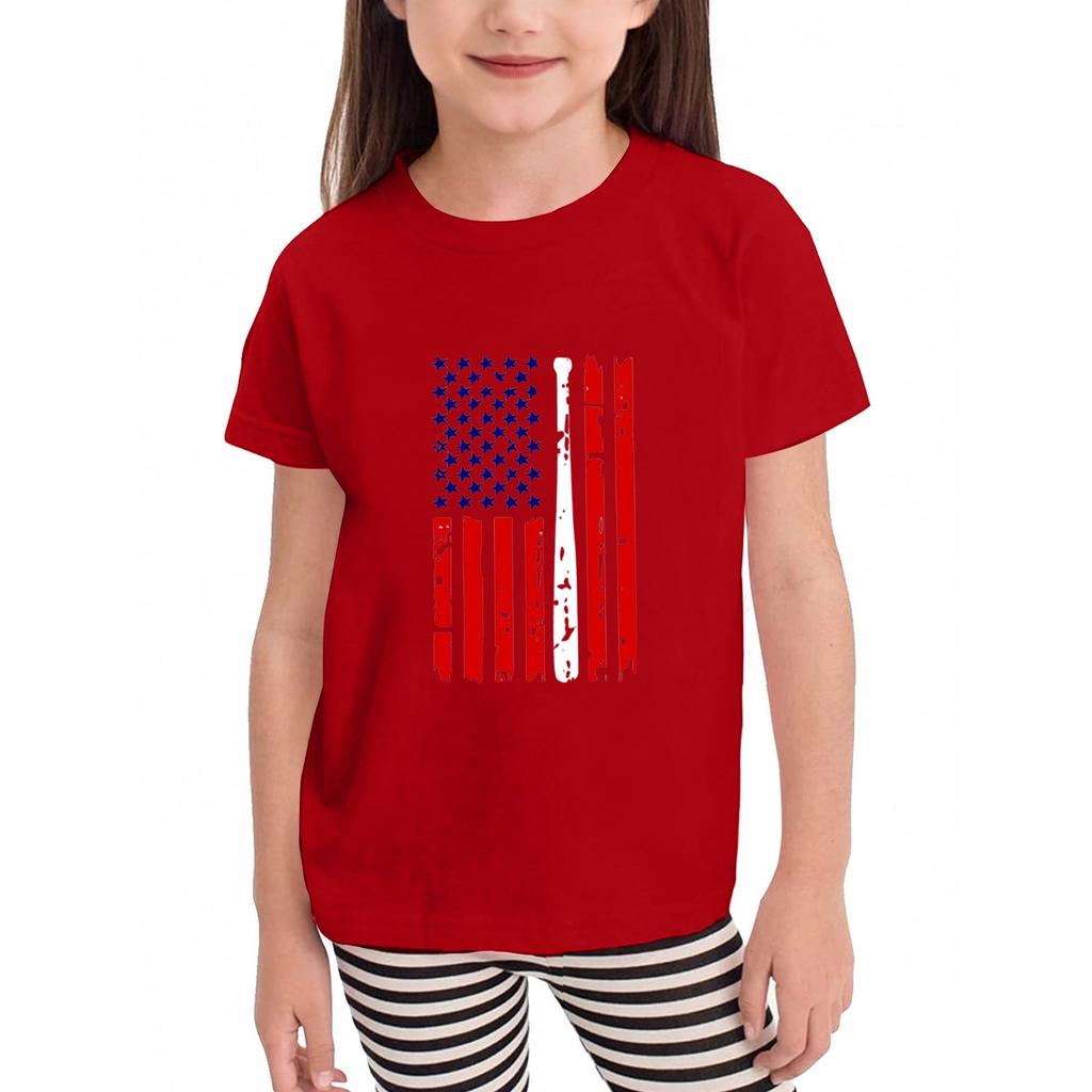 Toddler Girl Boy T-Shirts Kids Top Boys And Girls Printed Short Sleeved T-shirt