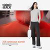 BENLAI Women's Thermal Fleece-Lined Anti-Static Straight Leg Casual Pants