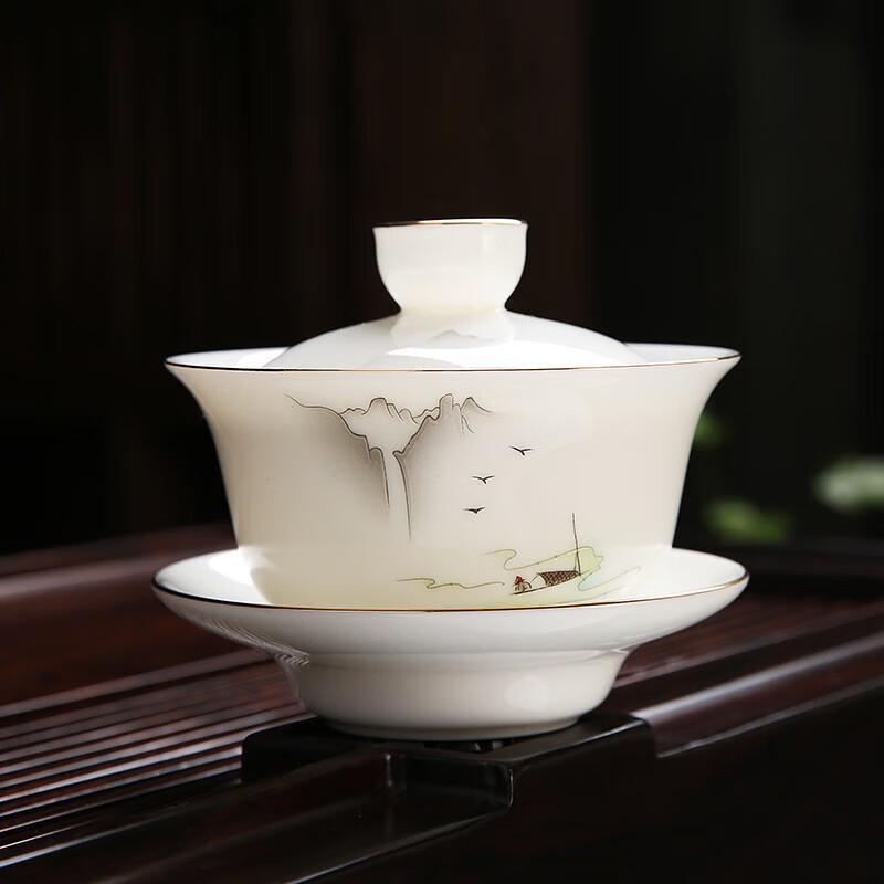 Shang Shan Ruo Shui White Porcelain Tea Set