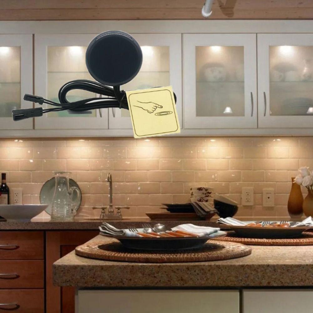 5A 60W Dimmer Switch Capacitive Touch Motion Sensor Switch Dual Door Sensor Cabinet Lighting