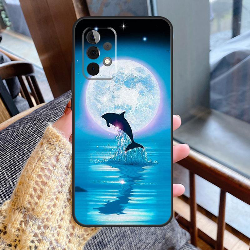 Dolphin Case For Samsung Galaxy A55 A35 A15 A56 A36 A26 A16 A06 A54 A34 A14 A13 A53 A12 A22 A32 A52