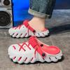 Men's Summer Coconut Hole Shoes - Anti-Slip Dual-Use Beach Sandals & Sport Slippers