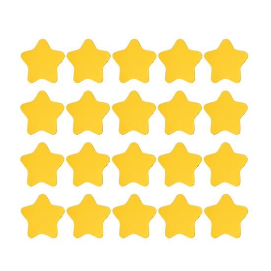 20Pcs/Set Magnetic Sticker Easy To Apply Multifunctional Multicolor Children's Race Stars Whiteboard Magnet Party Supplies