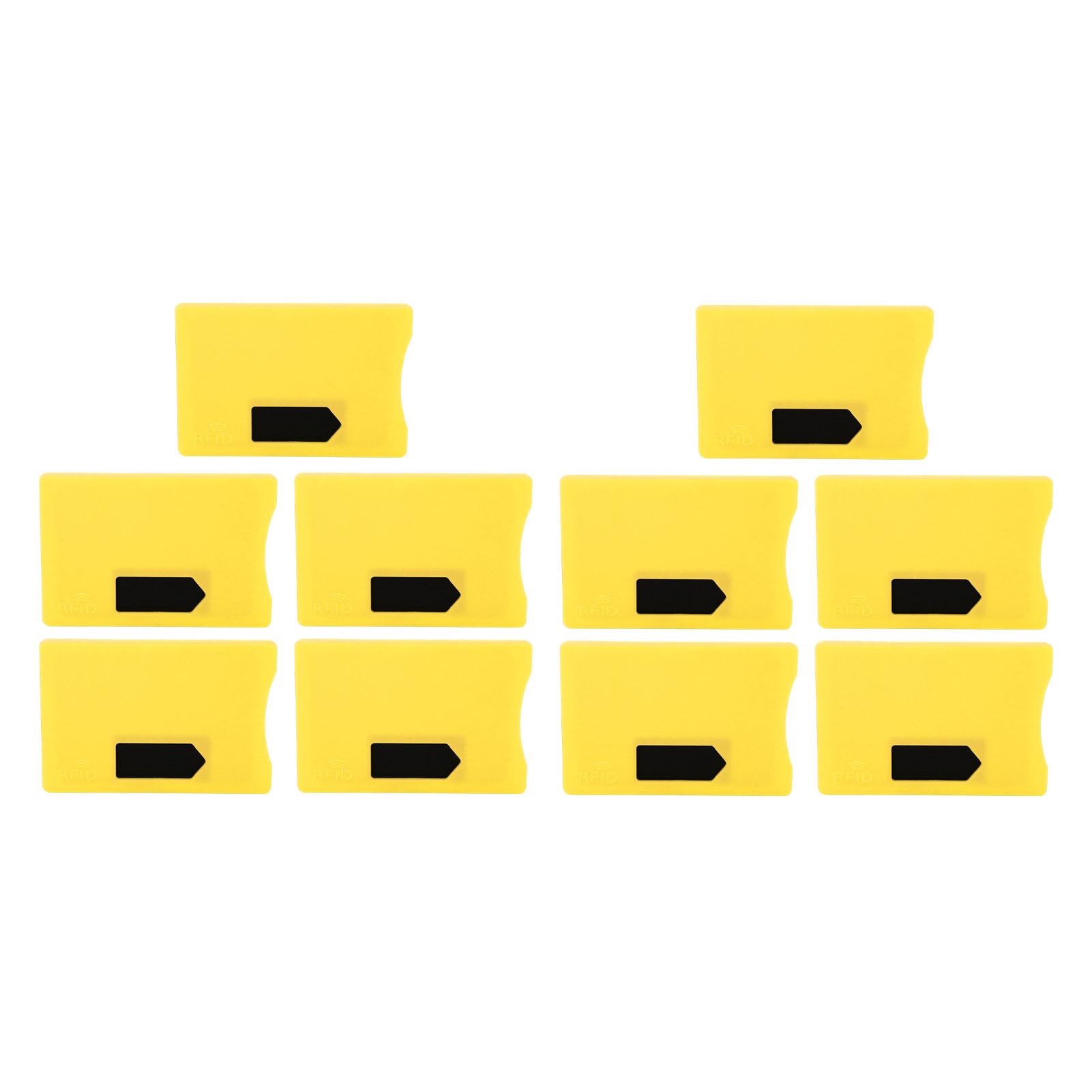 

10PCS Blocking Card Holder Theft Thin Identity Card or for Men Women