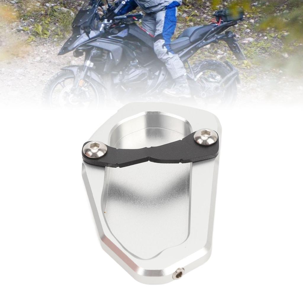 Motorcycle Kickstand Plate Aluminum Alloy Foot Side Stand Extension Pad Support Plate for R 1300 GS 2023 2024