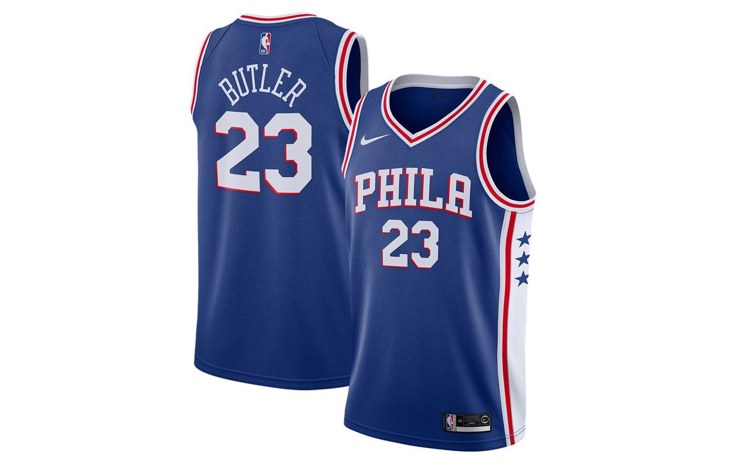 Nike Jersey Icon Edition Swingman Basketball Jersey Men s Blue 864501-408 S