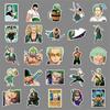 50 Graffiti Stickers Personalized Cartoon Japanese Cartoon One Piece Decoration Mobile Suitcase Water Cup Stickers