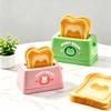 Dollhouse Miniature Toaster Accessory Mini Resin Kitchen Bread Appliance Model for Doll House Breakfast Scene Display