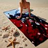 Rock music Slipk-not  Beach Towel, Super Soft Microfiber, Gift for Her/Him, Birthday, for Pool, Beach, Travel, Home Decor Fan gifts