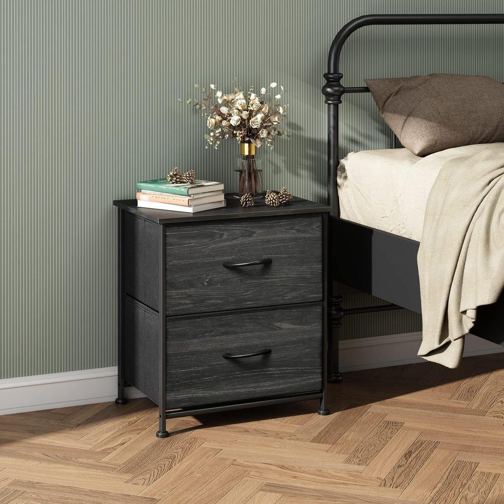 Nachttisch im amerikanischen Stil mit multifunktionalem Schubladenschrank