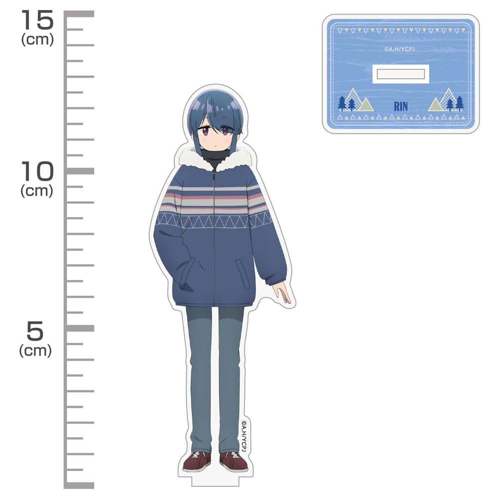 2D Cospa Camp SEASON Camp SEASON Shima Rin Acrylic Stand [Official] "Laid-Back 3" "Laid-Back 3"