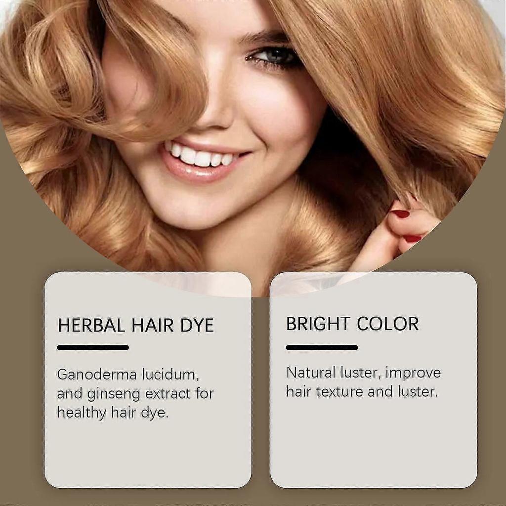 Light Brown Hair Shampoo - Plant Extract Color Treatment, Gentle & Easy DIY Hair Color