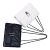 Women'S Quilted Chain Shoulder Bag New Fashion Crossbody Bag With Metal Lock Tassel Pu Leather Messenger Shoulder Bags