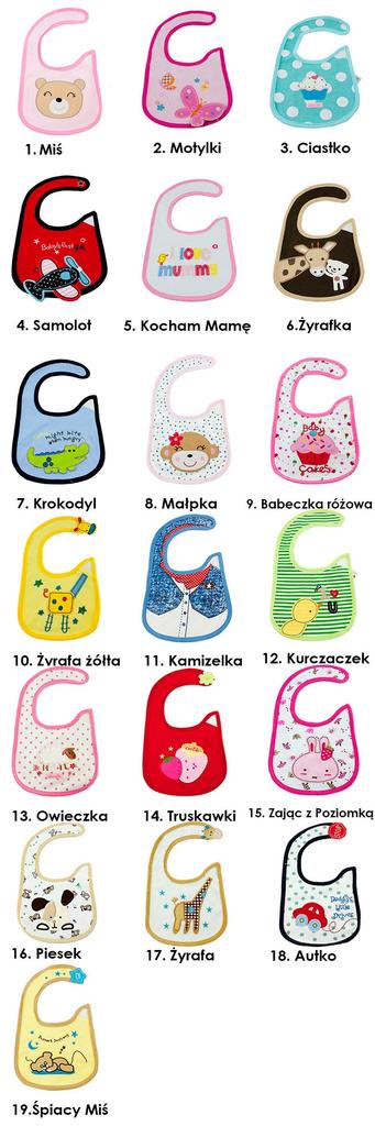 MM44 Caters Velcro Bib LARGE SELECTION OF DESIGNS