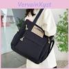 Class Shoulder Large Student Capacity Tote Bag Womens Crossbody Bag Canvas Bag