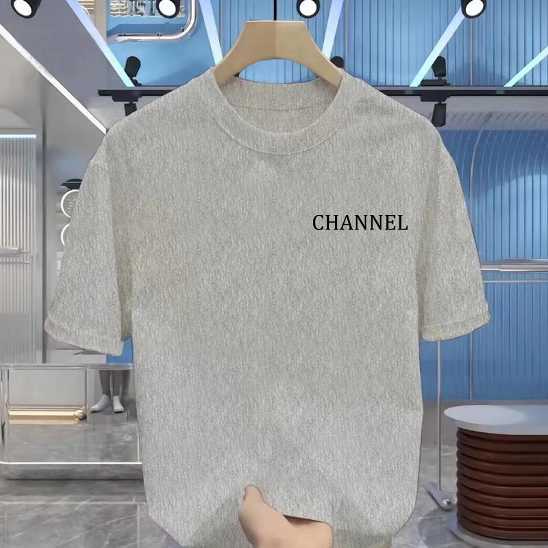 Summer high quality printed T-shirt men luxury brand  quality top quality loose top selling family men and women T-shirts