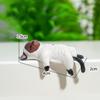 5Pc Car Landscape Cat Ornaments Cute Cartoon Cat Ornament Car Center Console Navigator Screen Sleeping Cat Decoration Miniatures