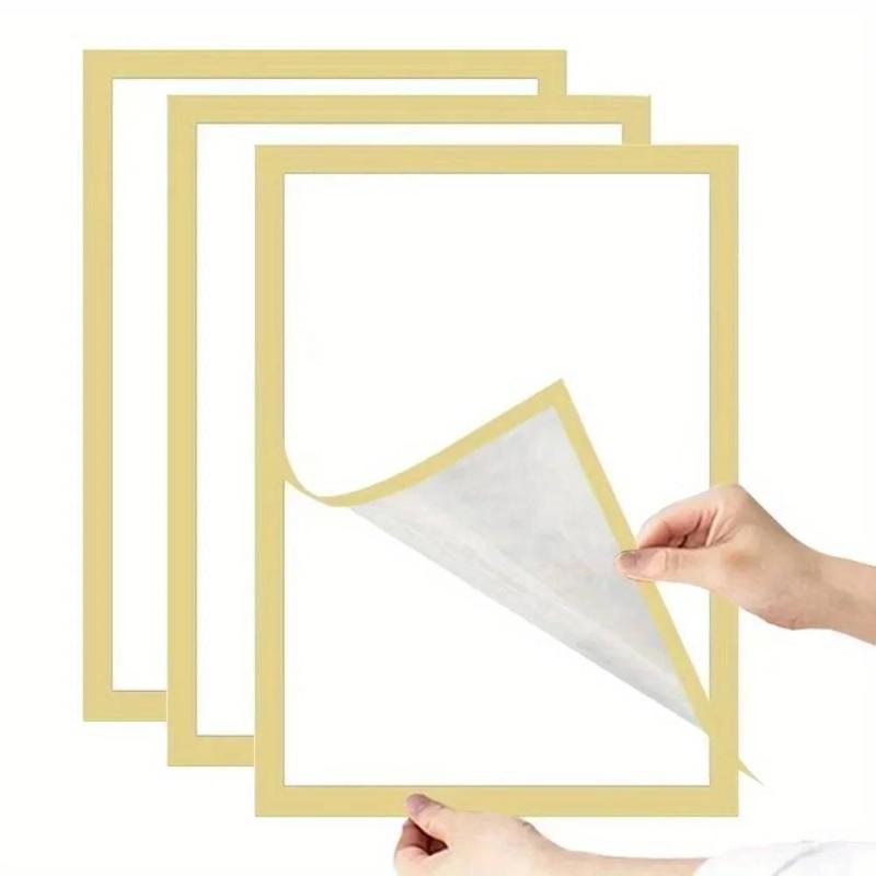 Magnetic Wall Frame Self-Adhesive Removable for Photos Notes Posters Display Bedroom Office Wall Decor